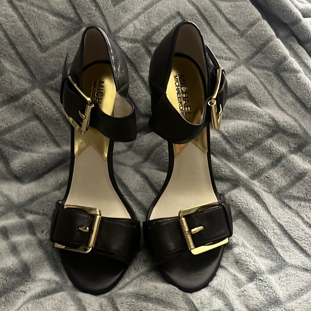 Brown heels